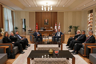 Y&Ouml;DAK&rsquo;s Visit to TRNC President Tufan Erh&uuml;rman