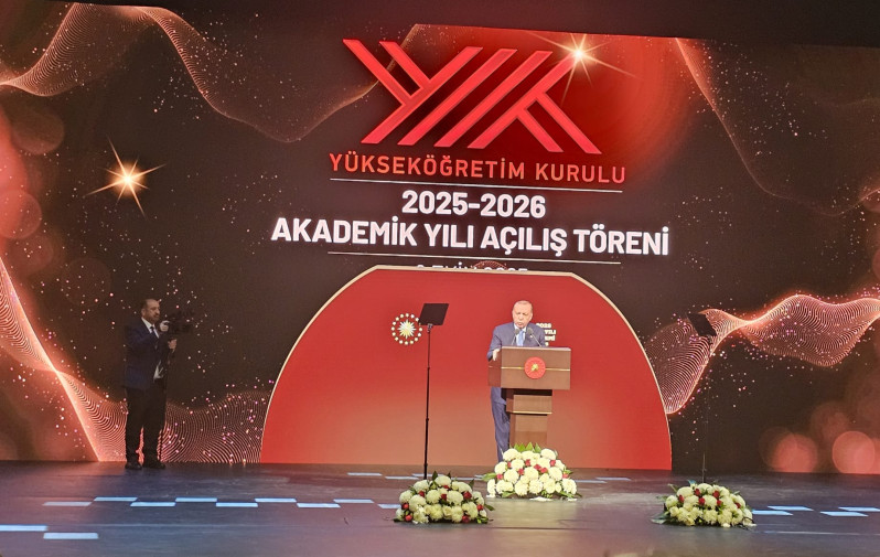 YÖDAK Başkanı Prof. Dr. Aykut Hocanın, YÖK 2025-2026 Akademik Yılı Açılış Törenine Katıldı