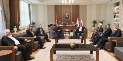 Cumhurbaşkanı Tufan Erh&uuml;rman, Y&Ouml;DAK heyetini kabul etti