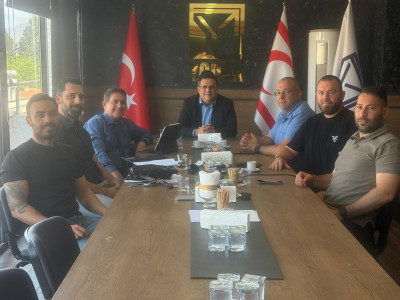 The Higher Education Planning, Evaluation, Accreditation and Coordination Council received the delegation of the Cyprus Turkish Electrical Contractors Association.