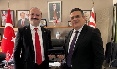 YÖDAK President Hosted the Rector of Atatürk University